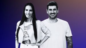 india Martínez y Melendi