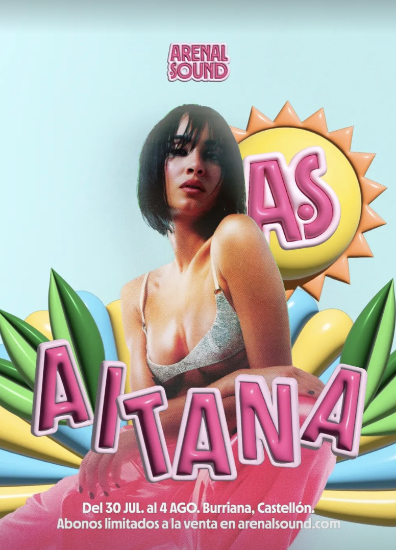 Aitana en el Arenal Sound