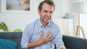 Persona sufriendo un ictus