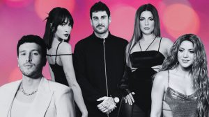 Shakira, Melendi, Sebastián Yatra, Aitana, Miriam Rodríguez