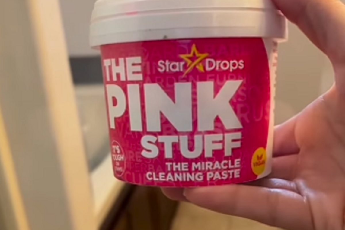 The Pink Stuff la pasta limpiadora que triunfa en Tik Tok y sirve para un  montón de superficies - Cadena Dial
