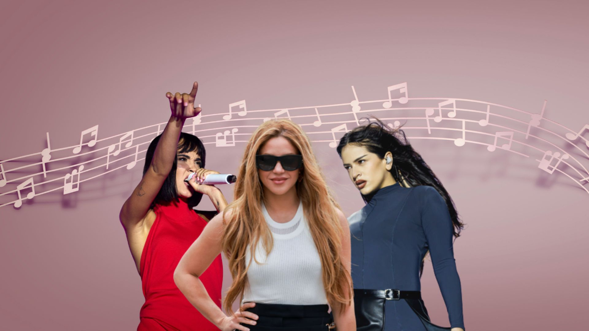 Aitana, Shakira y Rosalía