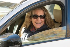 Infanta Elena Receives A Bouquet Of Flowers From The Press On Her 60th Birthday