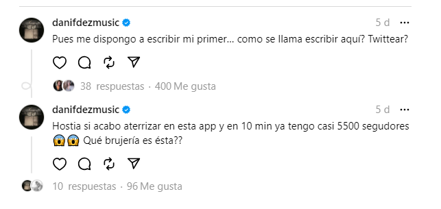 Dani Fernández en Threads