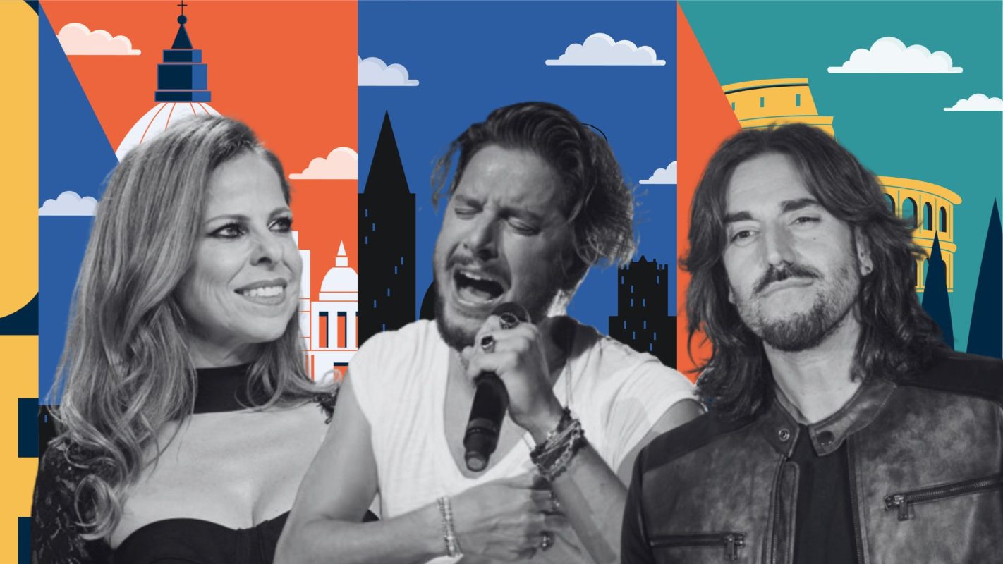 Pastora Soler, Manuel Carrasco y Andrés Suárez