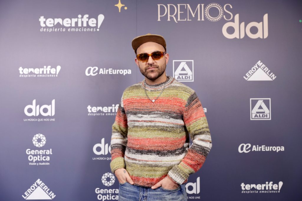 Nil Moliner en la rueda de prensa de Premios Dial Tenerife