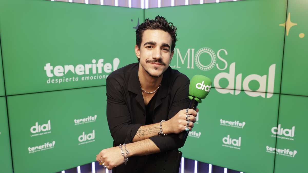 Gonzalo Hermida en la rueda de prensa de los Premios Dial Tenerife