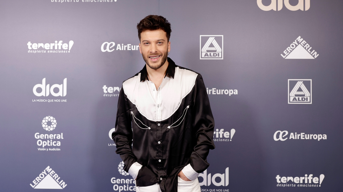 Blas Cantó en la rueda de prensa de Premios Dial Tenerife