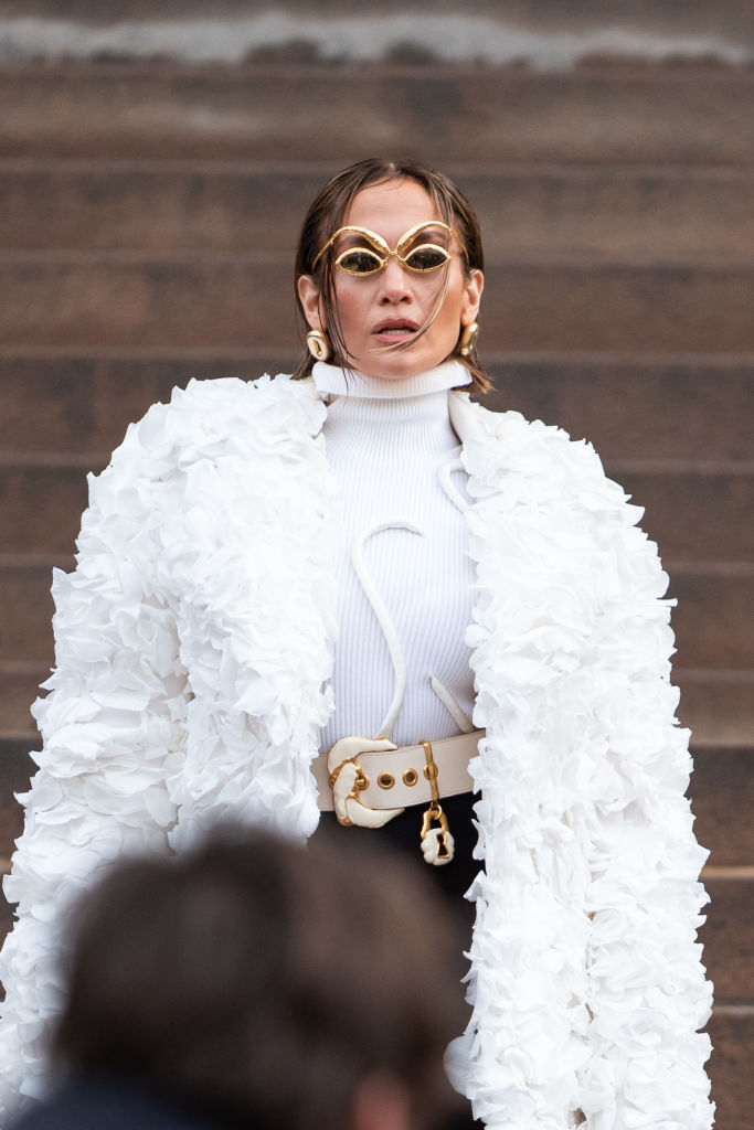 Jennifer López en la Semana de Alta Costura de París 2024