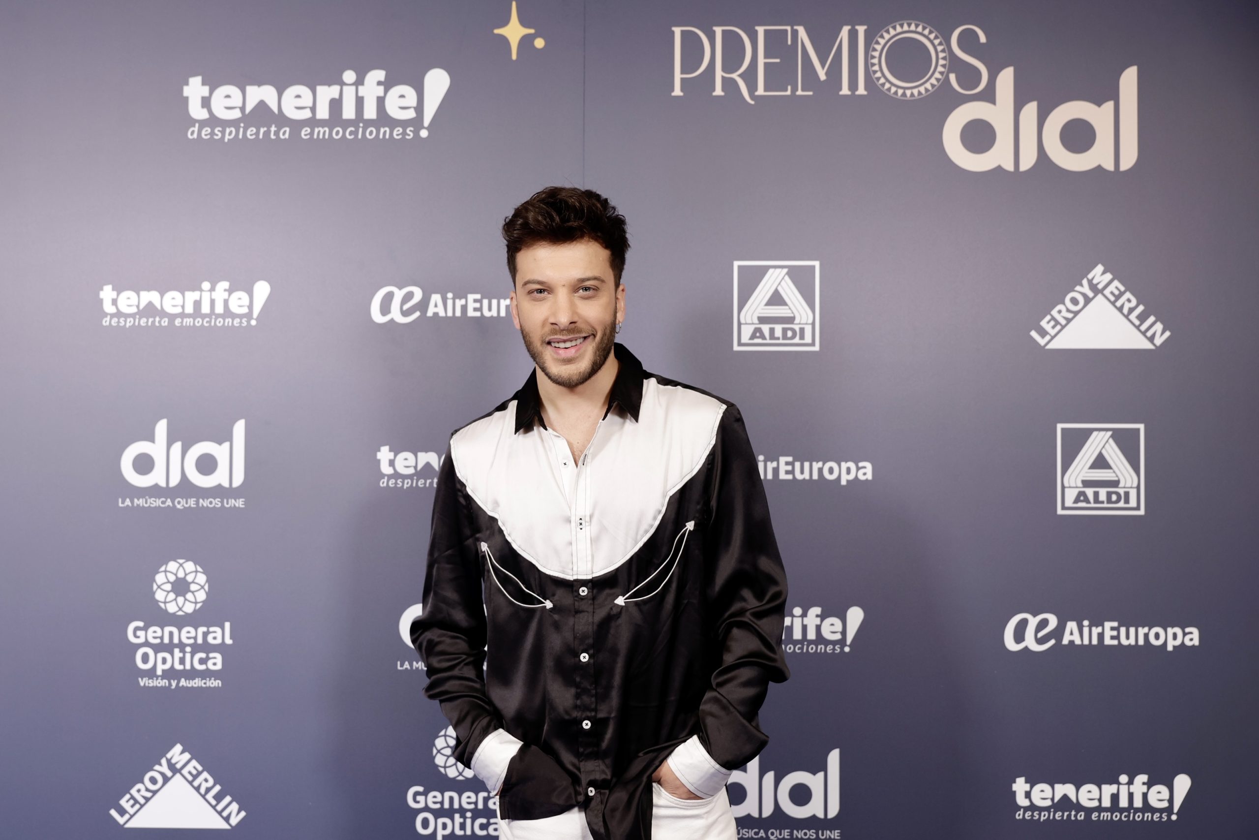 Blas Cantó en la rueda de prensa de Premios Dial Tenerife