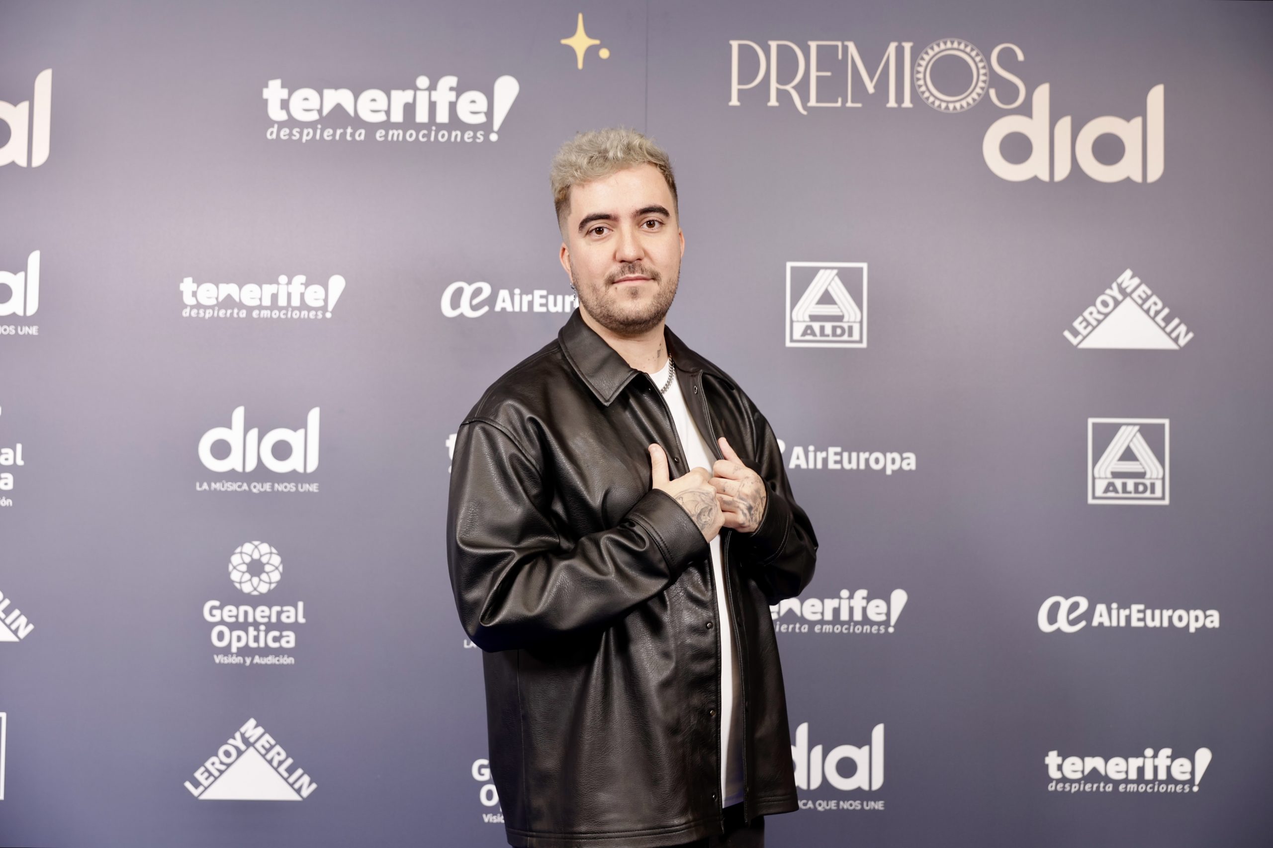 Beret en la rueda de prensa de Premios Dial Tenerife