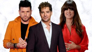 Pablo López, David Bisbal y Vanesa Martín