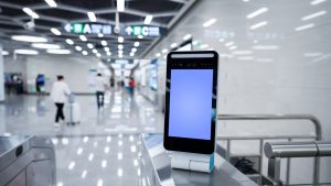 handle in subway trains cabin