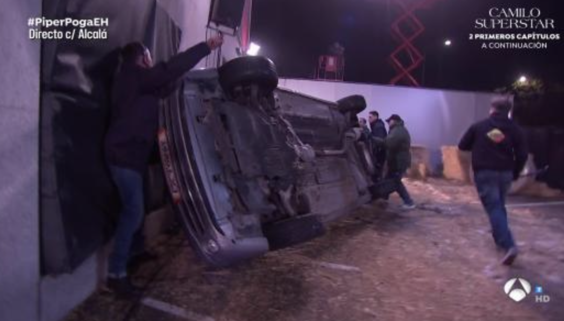 Accidente de coche en 'El Hormiguero'