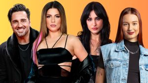 David Bustamante, Miriam Rodríguez, Natalia Lacunza y Ruslana