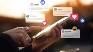 Connecting with social media network via smartphone