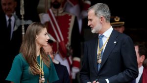 Leonor de Borbón y Felipe VI