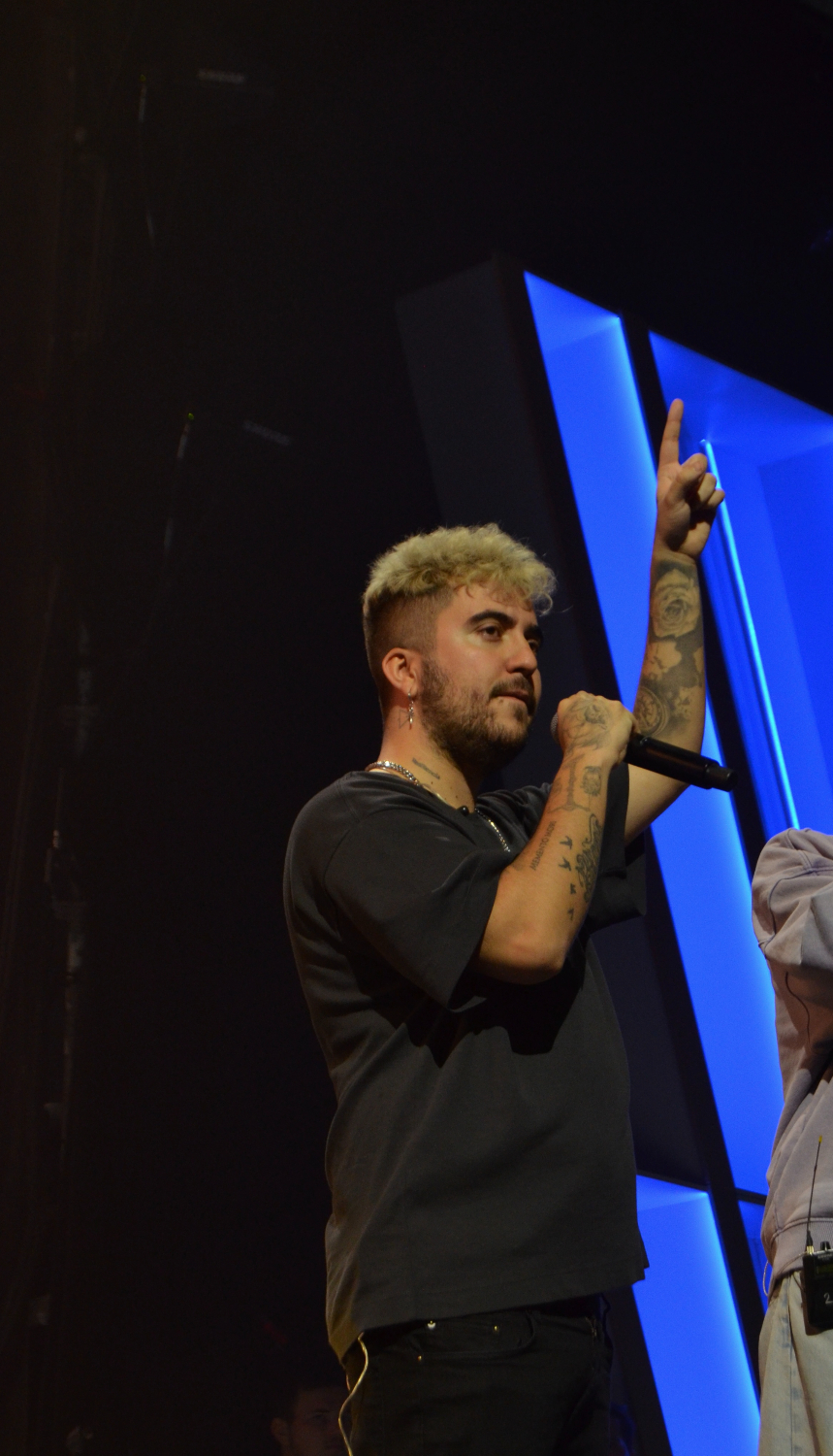 Beret en los ensayos de Premios Dial Tenerife