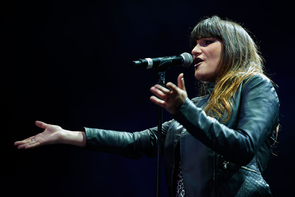 Rozalén en un evento de Cadena Dial