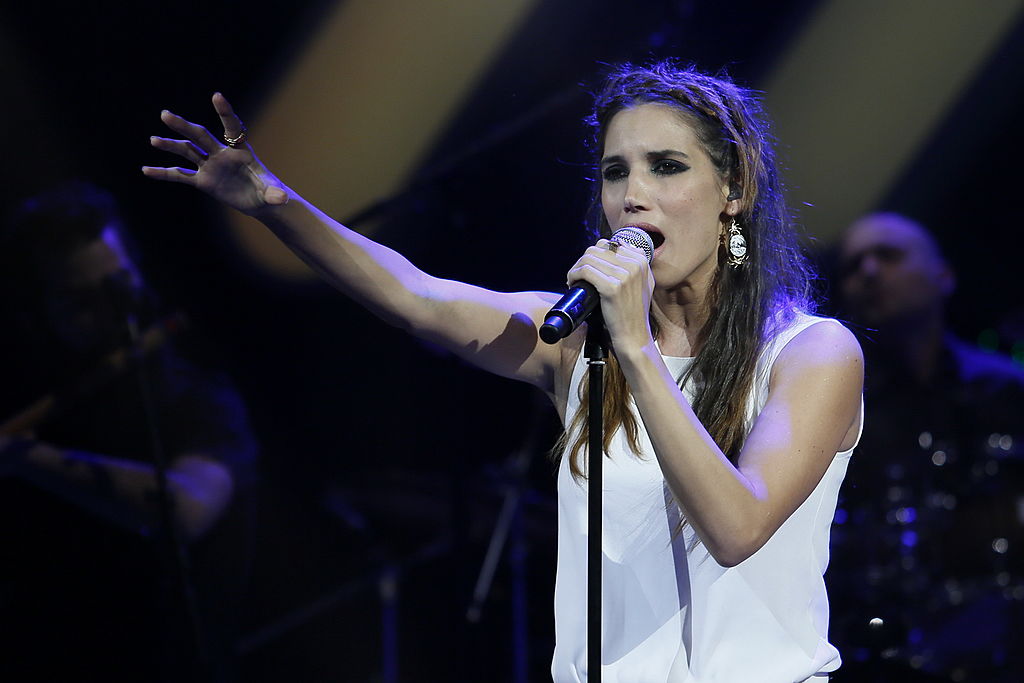 India Martínez en Premios Dial Tenerife 2014