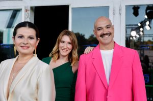 Maria José Aledón, Álvaro Diaz y Saray Esteso