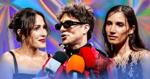 Malú, Álvaro de Luna e India Martínez famoso