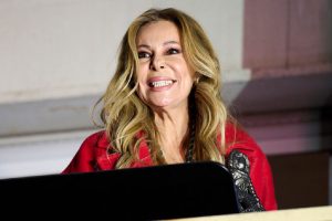 Ana Obregón Gives The Opening Speech For The Virgen De La Paz Festivities