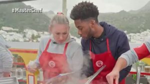 Tamara y Maicol en Masterchef