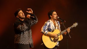 Alex Márquez y Gonzalo Hermida en Dial Únicxs Córdoba