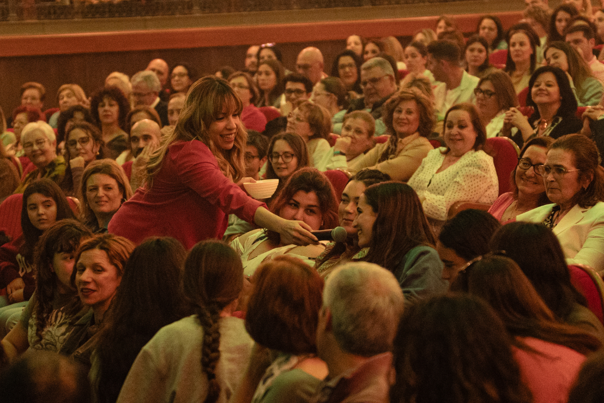 Patricia Imaz con el público de Dial Únicxs Córdoba