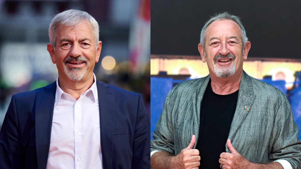 Carlos Sobera y Karlos Arguiñano