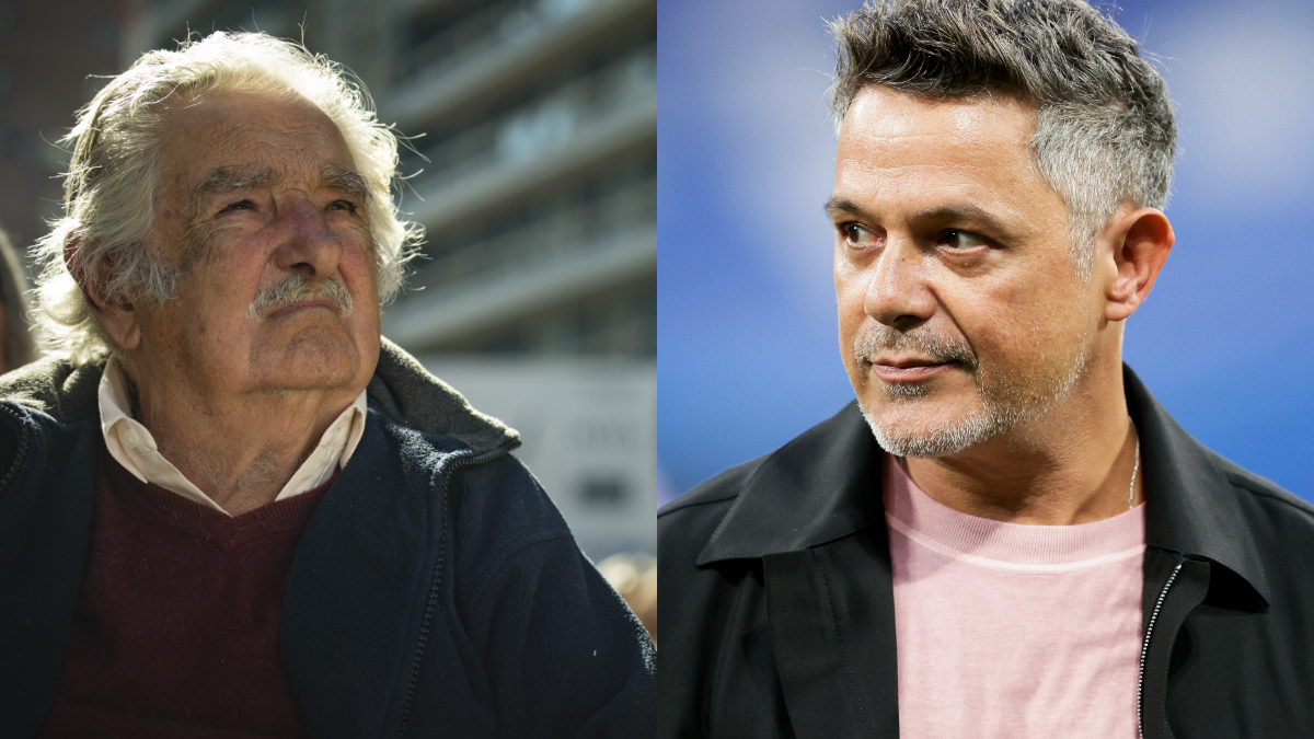 Alejandro Sanz y Pepe Mujica