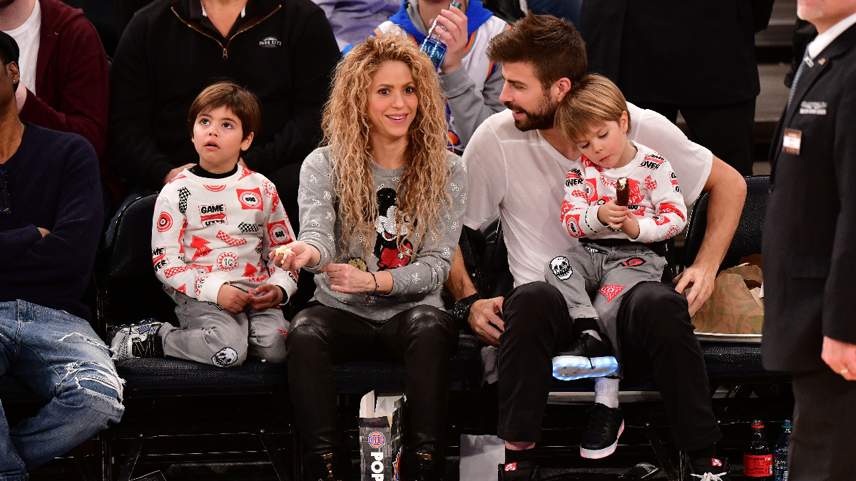 Shakira y Piqué en 2017