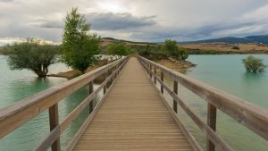 La playa de agua cristalina y entorno natural de Navarra