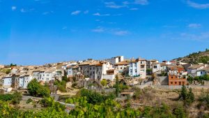 Panoramic shot of townscape against sky,Guadalajara,Spain