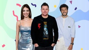 Ana Guerra, Dani Martín y Sebastián Yatra