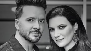 Luis Fonsi y Laura Pausini