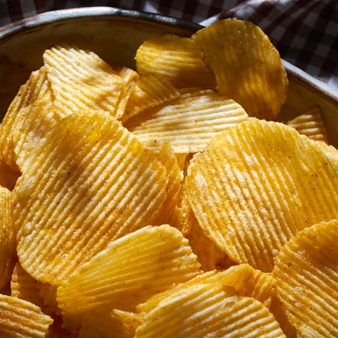 patatas con sabor a jamón