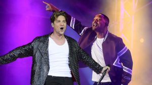 David Bisbal y Will Smith