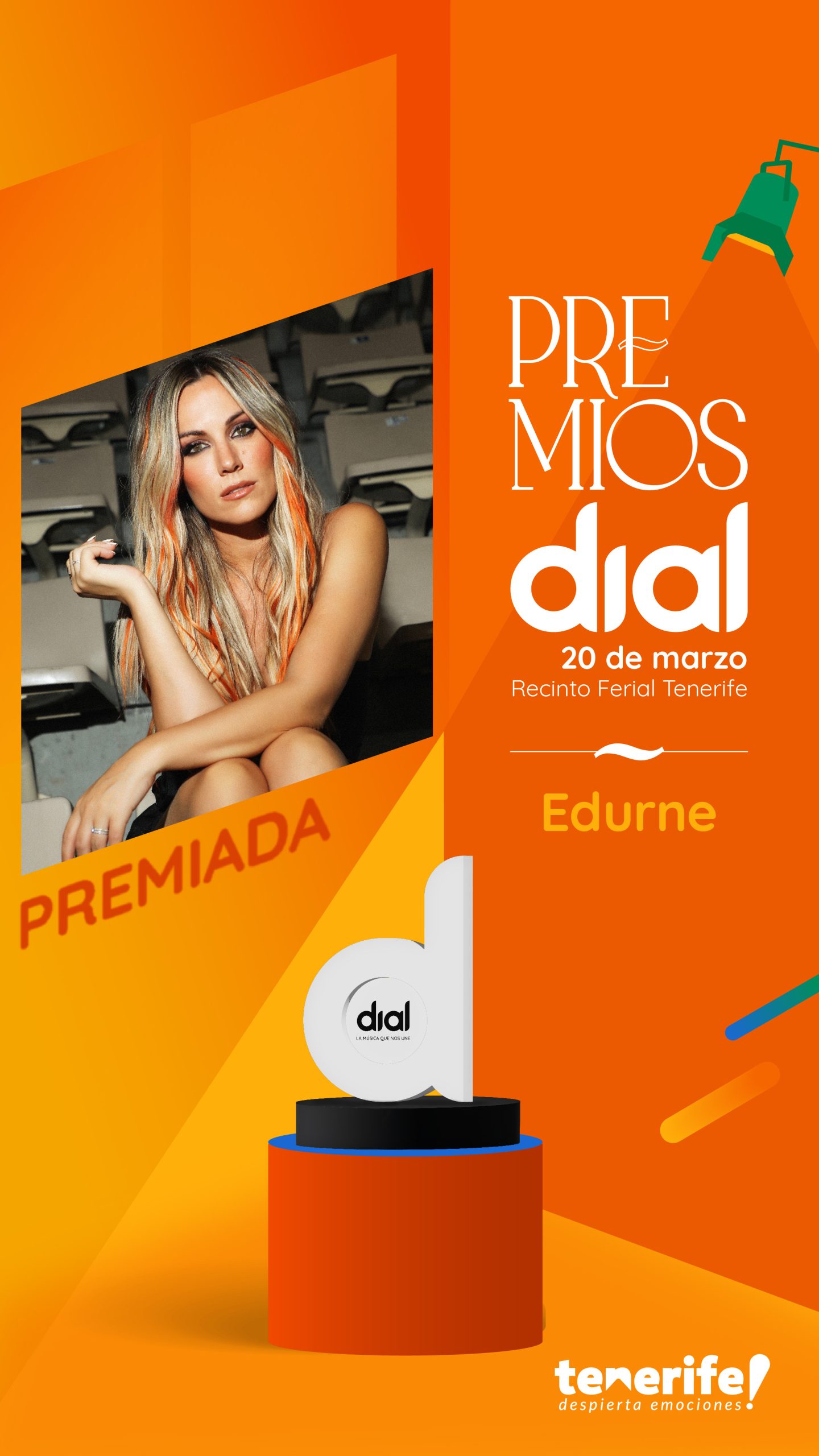 Edurne, premiada