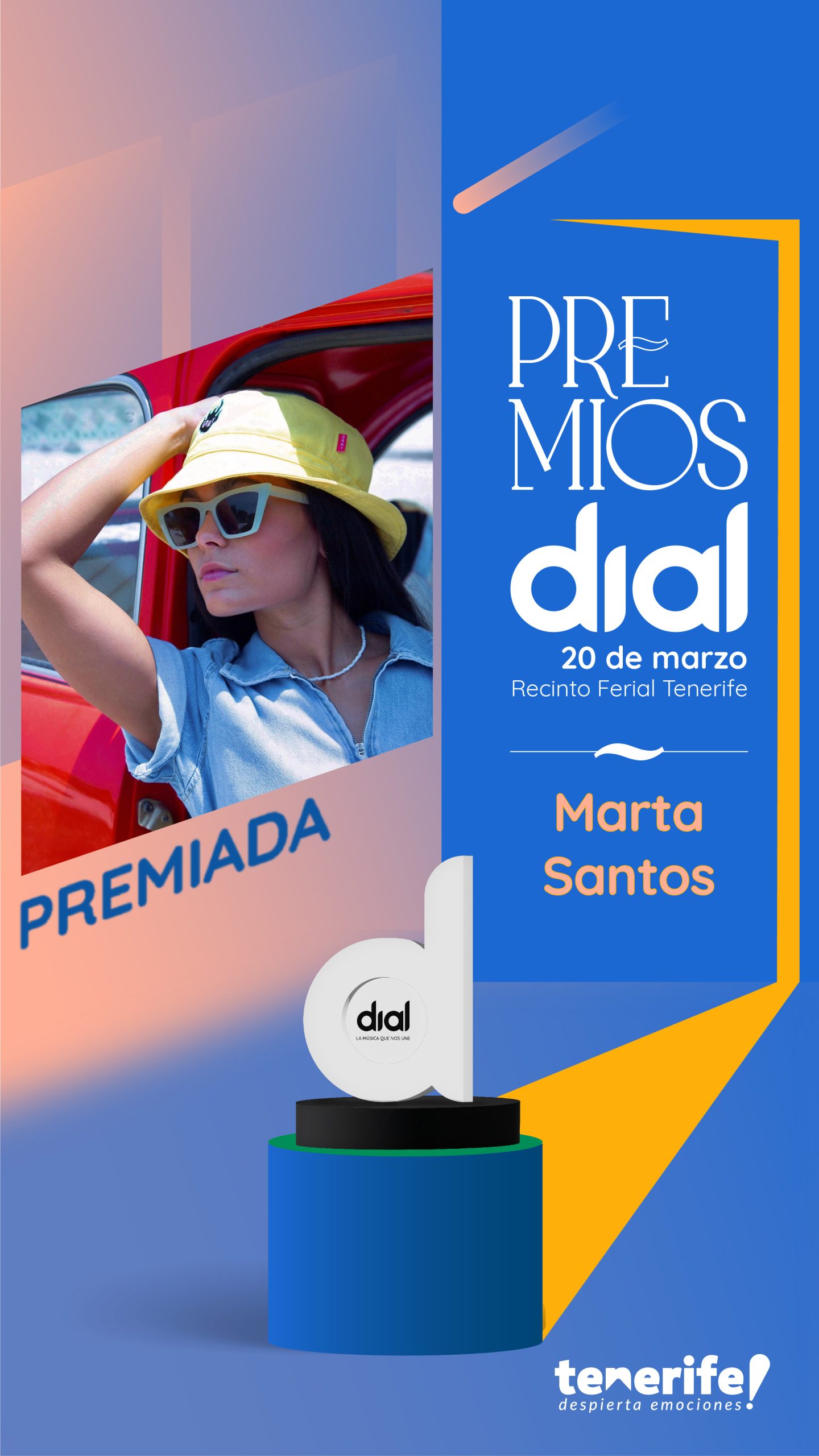 Marta Santos, premiada