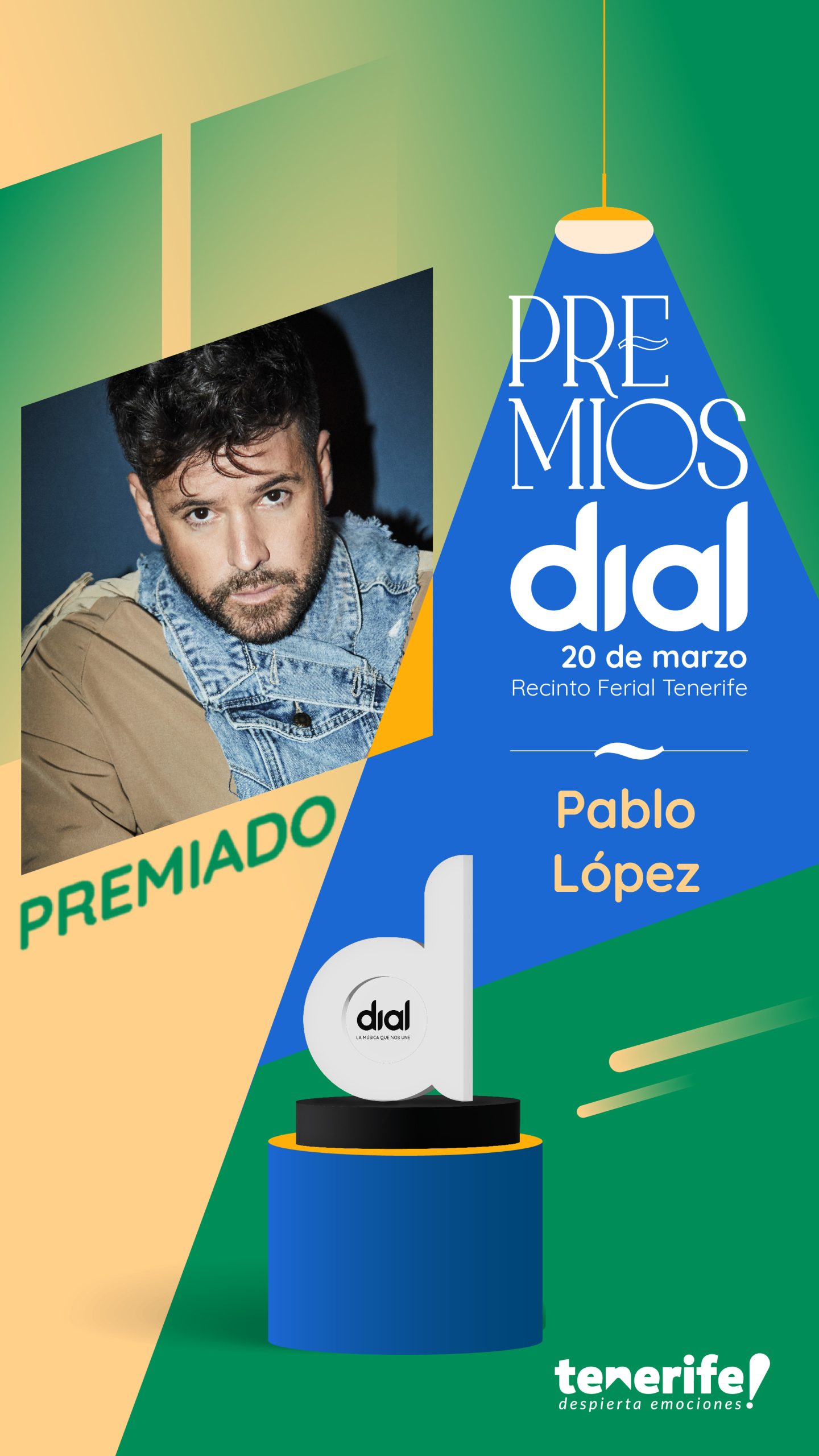 Pablo López, premiado