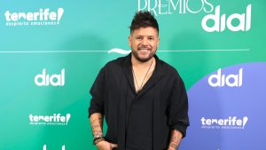 Pablo López en la rueda de prensa de Premios Dial