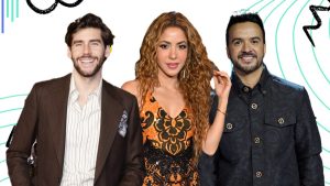 Álvaro Soler, Shakira y Luis Fonsi