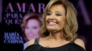 Maria Teresa Campos Attends 'El Hormiguero' Tv Show