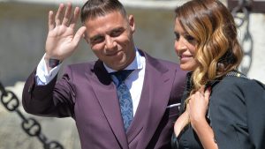 Joaquin Sanchez y Susana Saborido