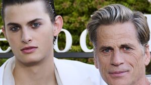 Mark Vanderloo e hijo