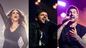 Malú, Pablo López y Melendi