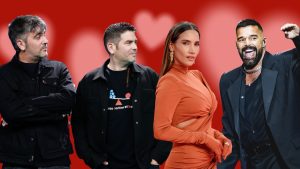 Estopa, India Martínez y Ricky Martin