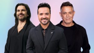 Juanes, Luis Fonsi y Alejandro Sanz